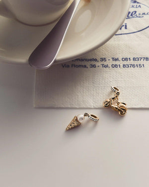 Charming Scooter Pendant for Unique Style.