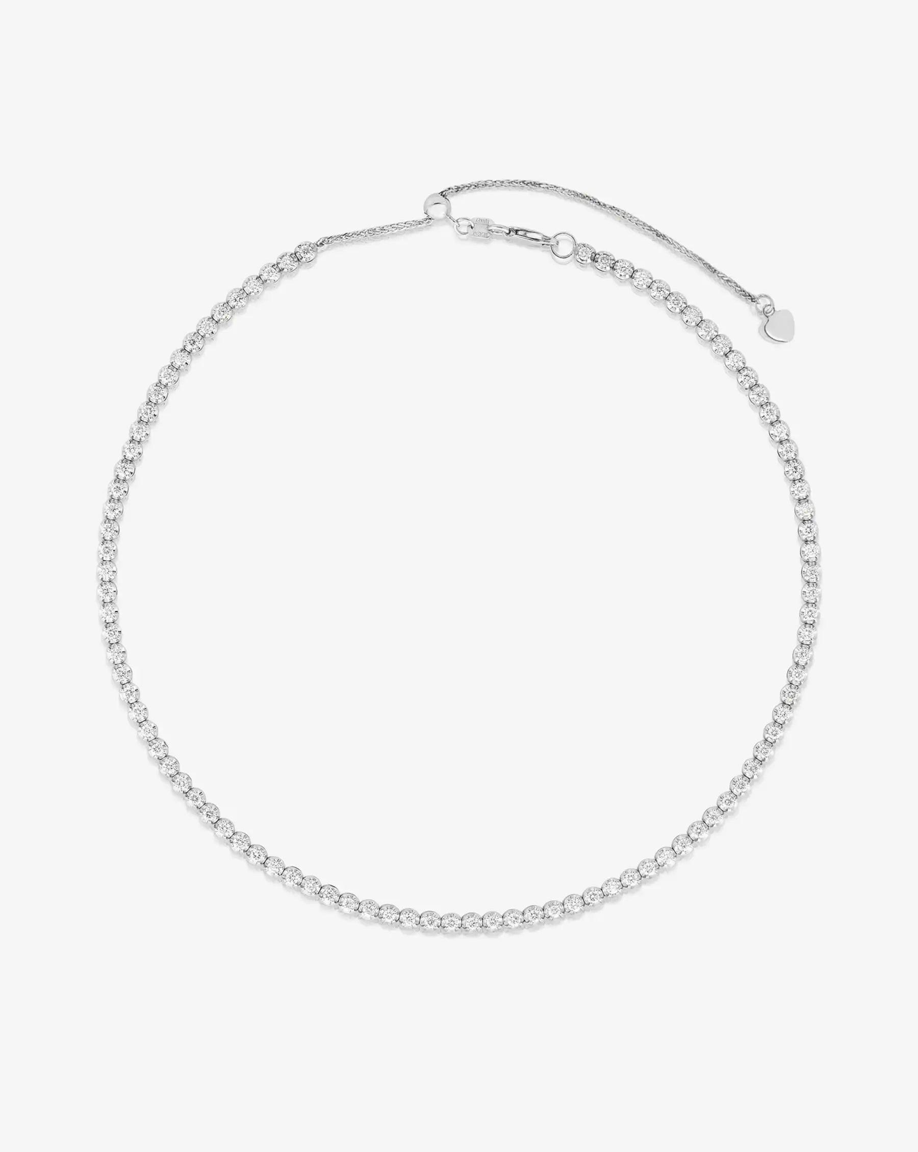 Versatile Multiway Tennis Choker & Double Wrap Bracelet Set.