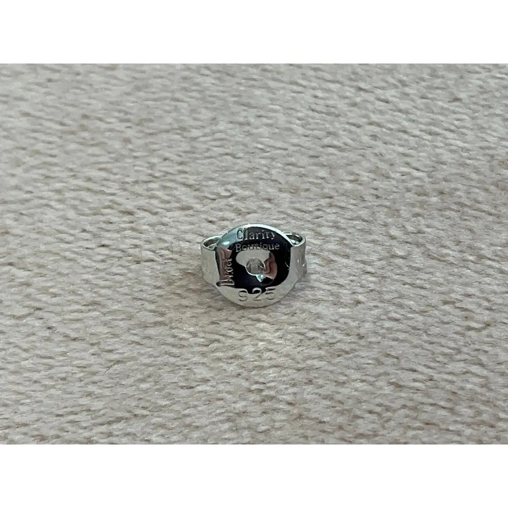 2.0 Carat Lab Created Diamond Stud Earrings: Sterling Silver Platinum Overlay