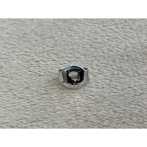 2.0 Carat Lab Created Diamond Stud Earrings: Sterling Silver Platinum Overlay
