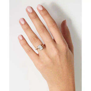 2.85 Carat Exquisite Natural Diamond in Whisper Thin® Setting.