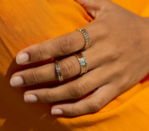 Mini Infinity Ring NikNenz™ Premium Gold & Diamonds