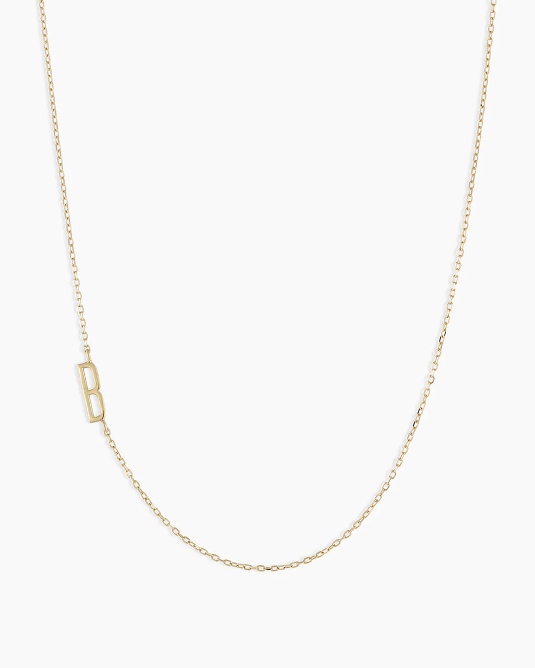 14K Gold Alphabet Necklace NikNenz™ Premium Gold & Diamonds