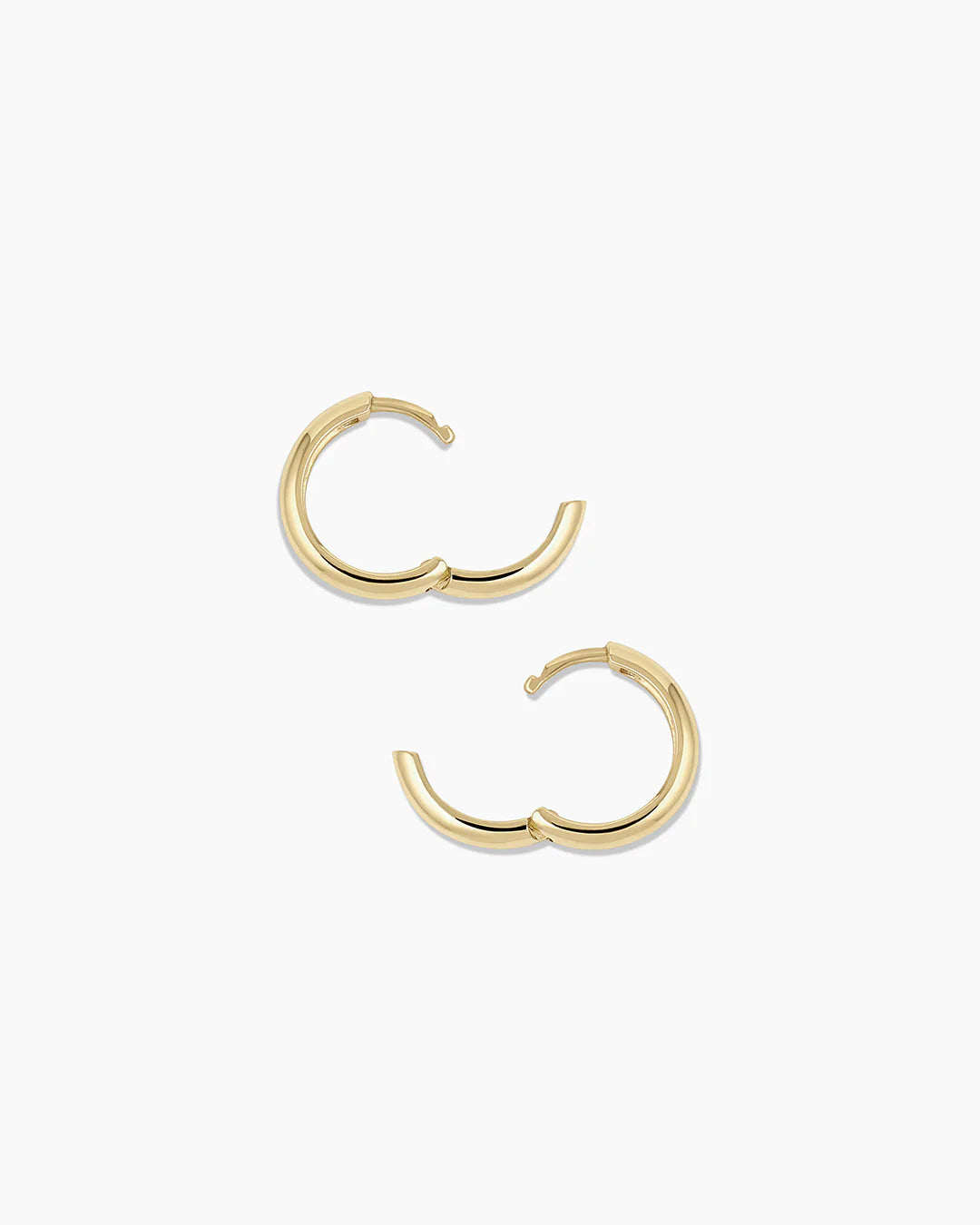 14K Gold Lou Helium Huggies