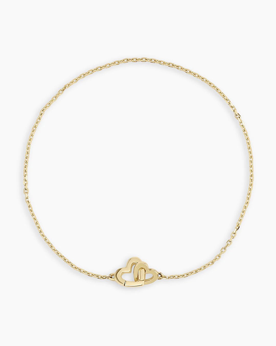 Gold Parker Heart Bracelet