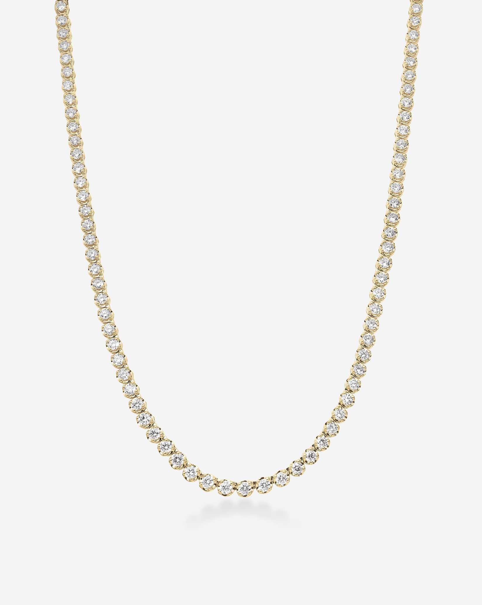 Radiant Luxe Diamond Tennis Necklace.