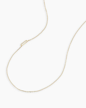 14K Gold Alphabet Necklace NikNenz™ Premium Gold & Diamonds