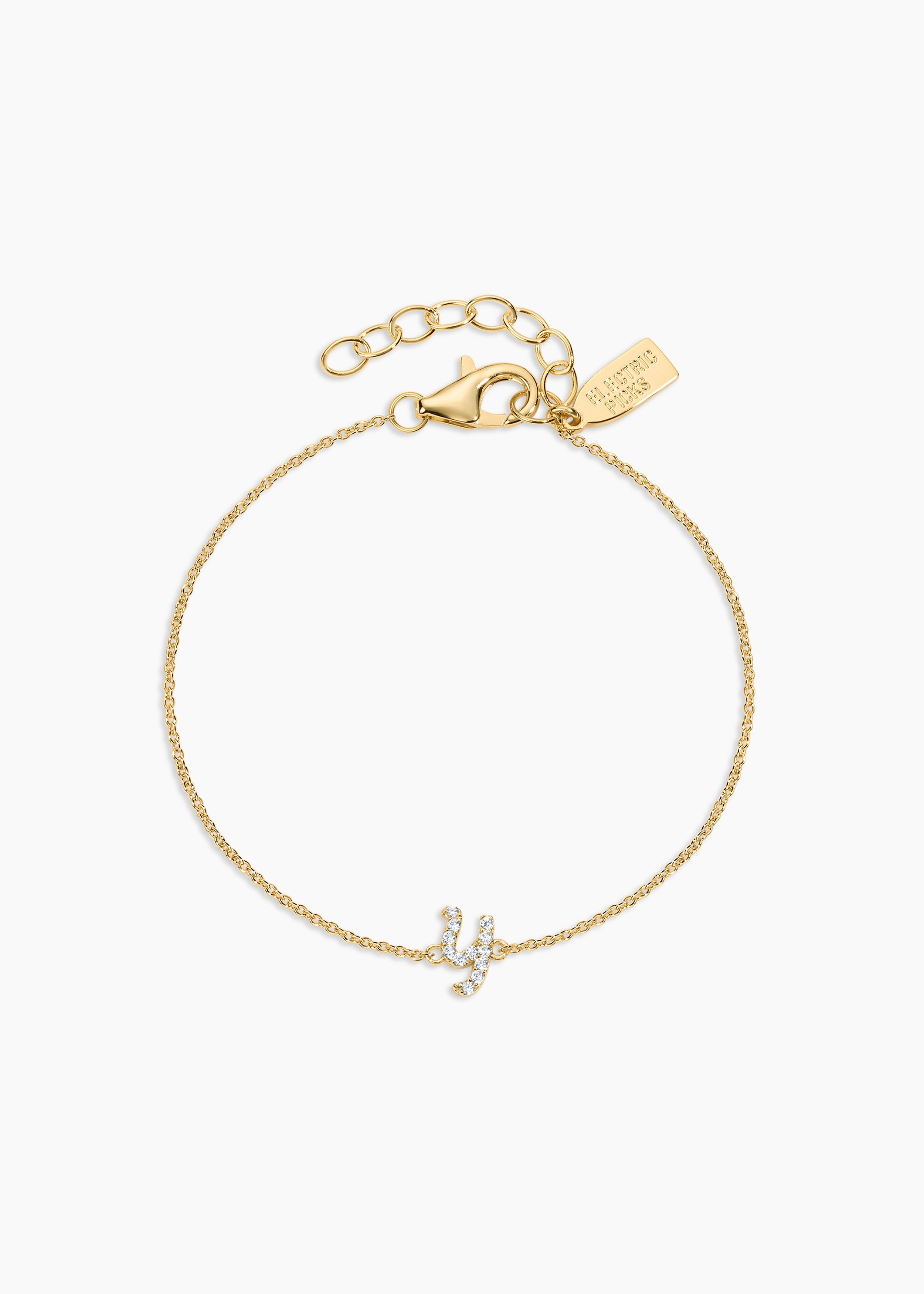Just My Type Bracelet NikNenz™ Premium Gold & Diamonds