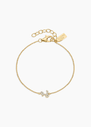 Just My Type Bracelet NikNenz™ Premium Gold & Diamonds