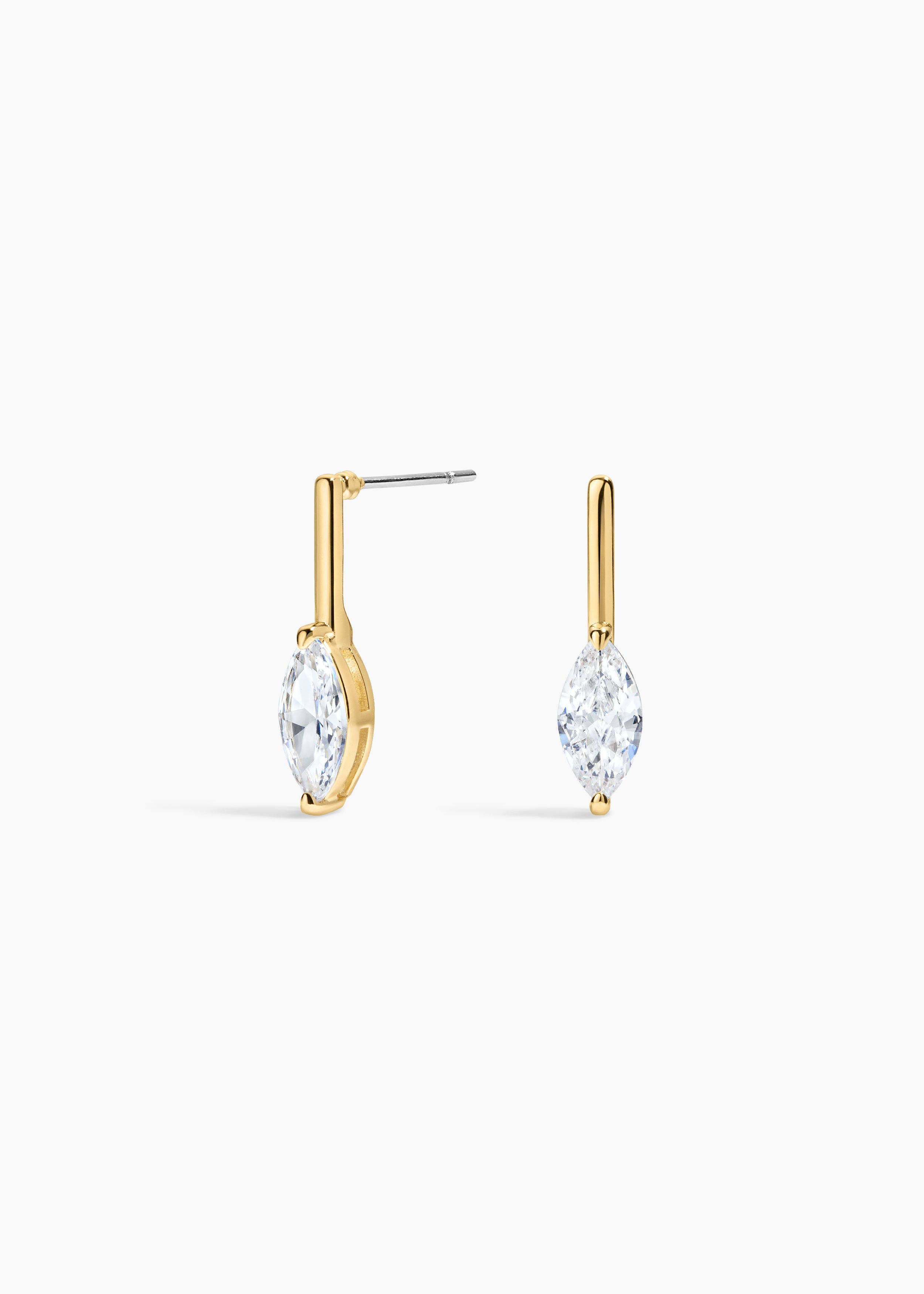Baldwin Earrings NikNenz™ Premium Gold & Diamonds