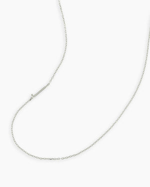 14K Gold Alphabet Necklace NikNenz™ Premium Gold & Diamonds