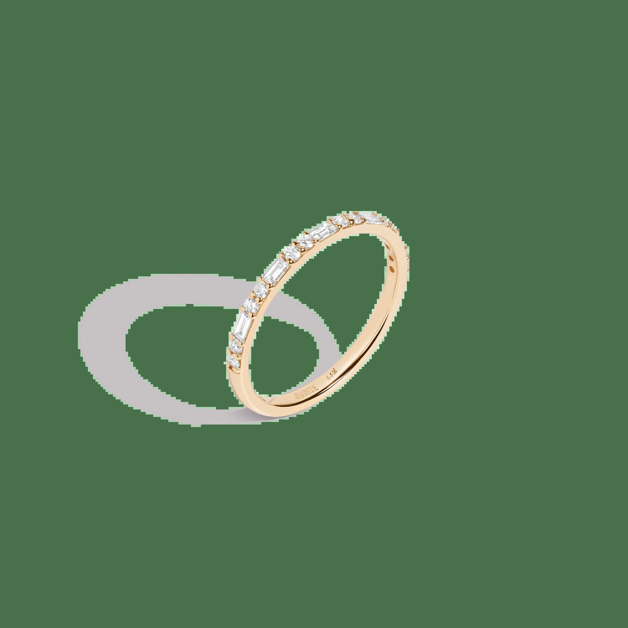 Mixed Cut Diamond Ring NikNenz™ Premium Gold & Diamonds