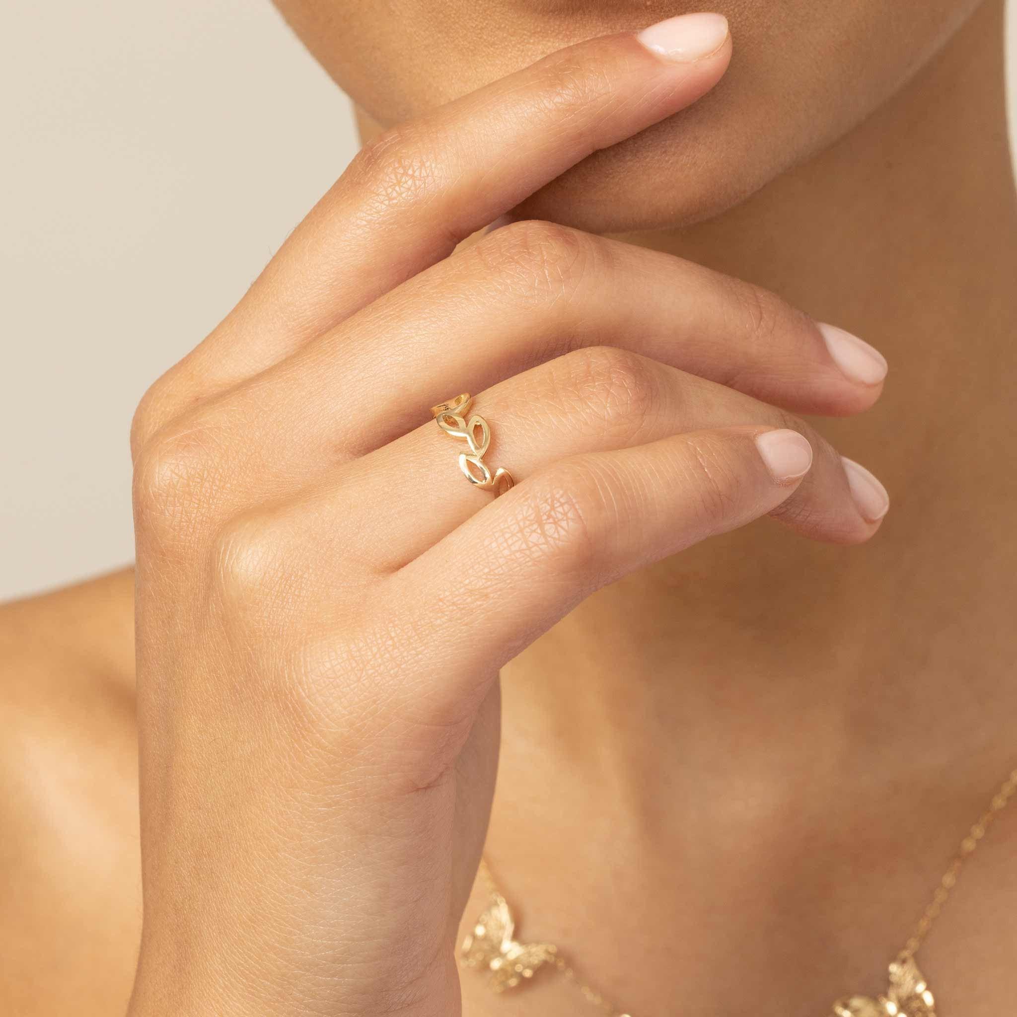 Leaf Your Mark Statement Ring.