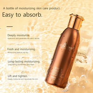 5PCS  Hexapeptide Firming Anti-Aging Beauty Set Contains Facial Cleanser Serum Toner Anti-Wrinkle Cream Women Face Care Kit