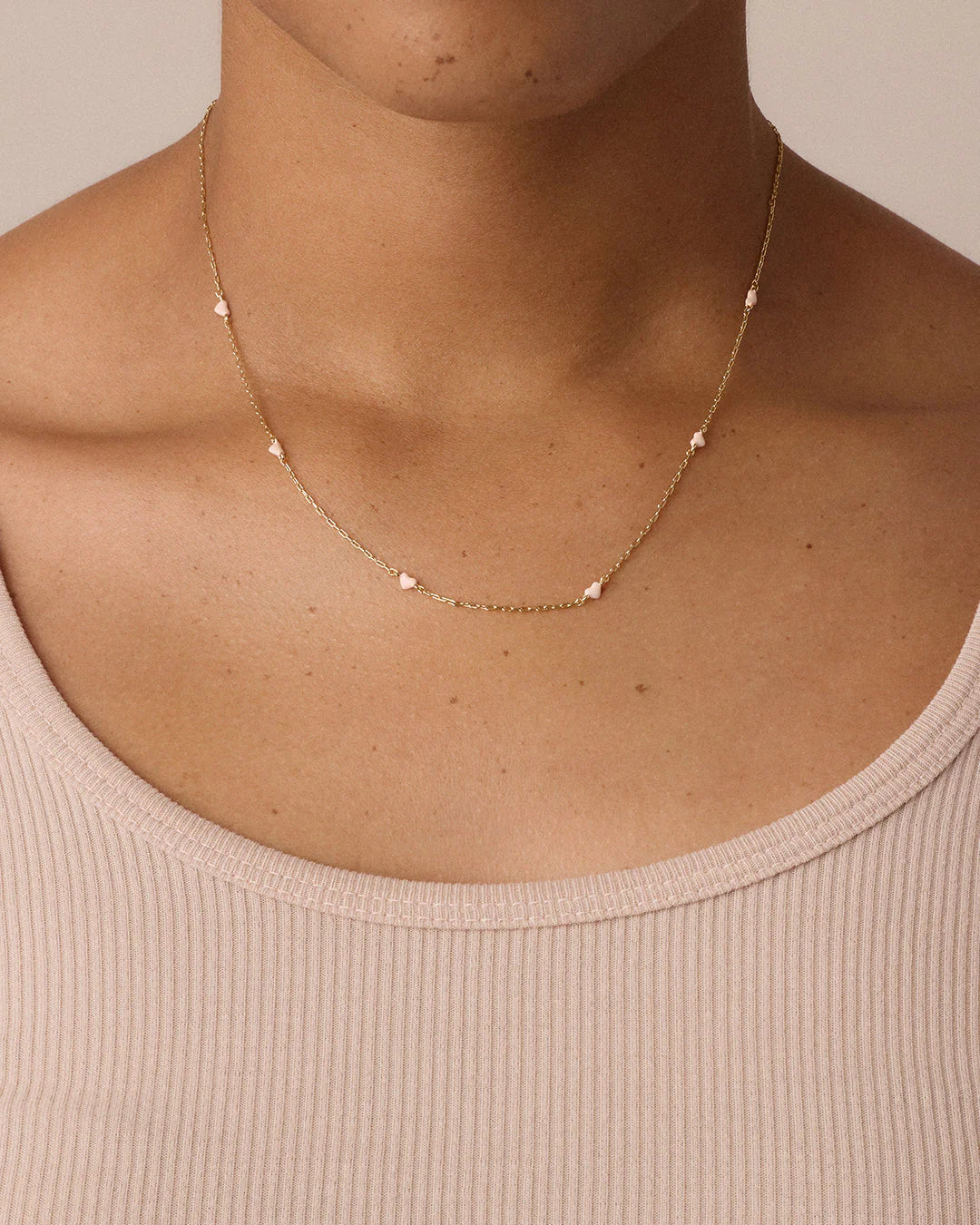 Pink Amour Necklace NikNenz™ Premium Gold & Diamonds