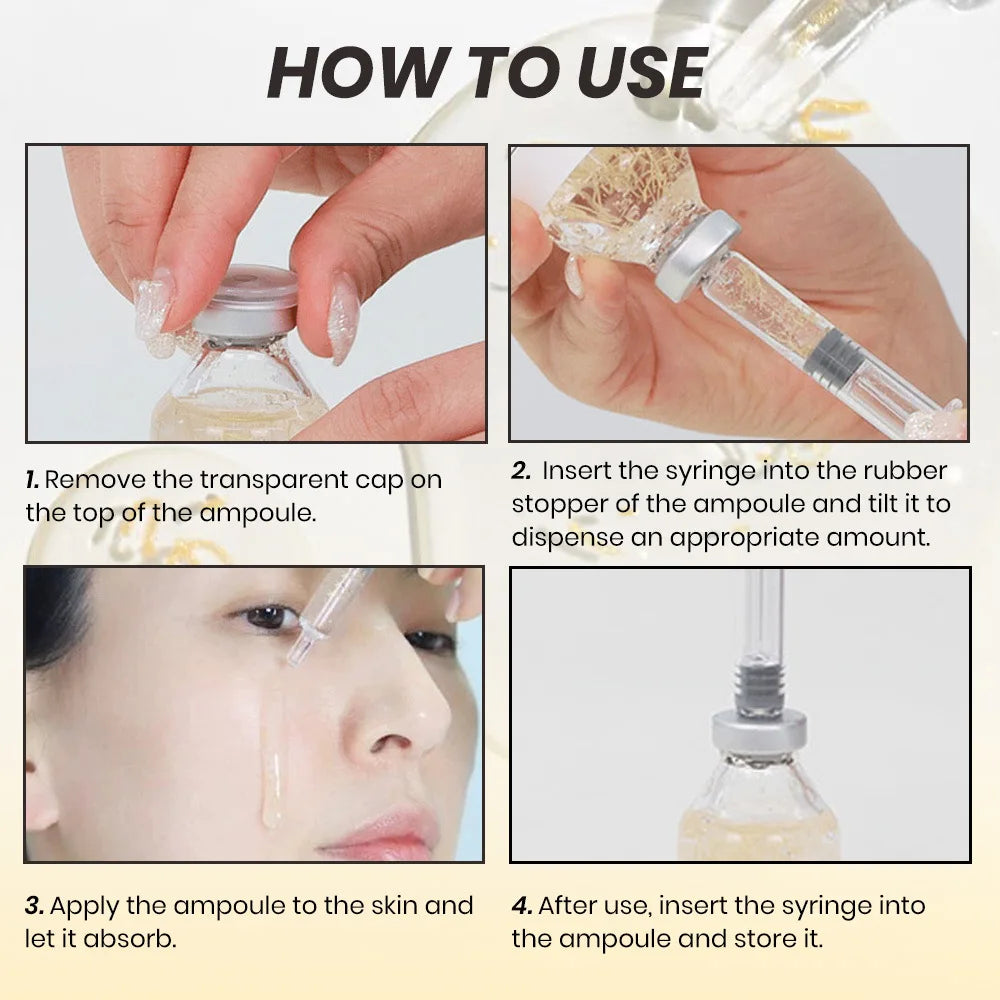 Silk Peptide Intensive Lifting Ampoule |Anti-Aging Serum for Face with Collagen & 30 Peptide Complex Skin Tightening & Firming