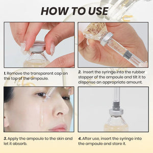 Silk Peptide Intensive Lifting Ampoule |Anti-Aging Serum for Face with Collagen & 30 Peptide Complex Skin Tightening & Firming