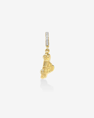 Charming NY Taxi Pendant - A Touch of City Spirit!.