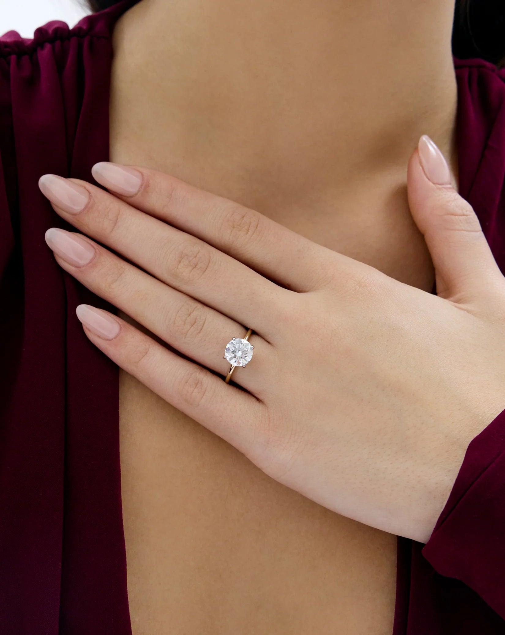Whisper Thin® Duet: 4.74" Round & Pear Shape Perfection.