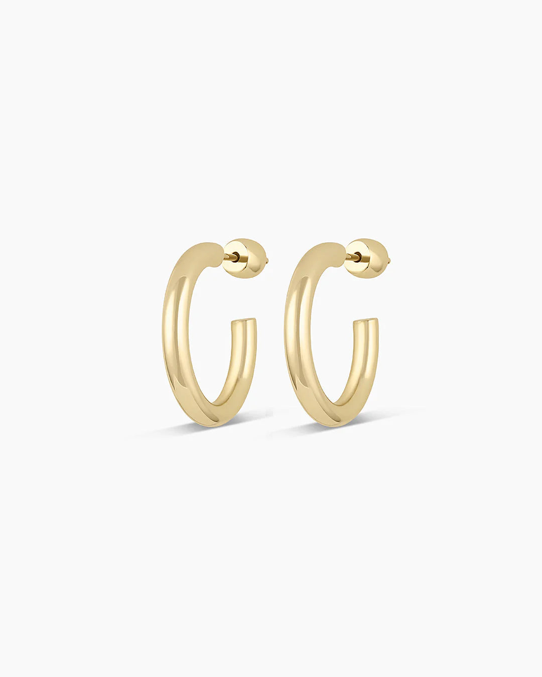14K Gold Carter Hoops
