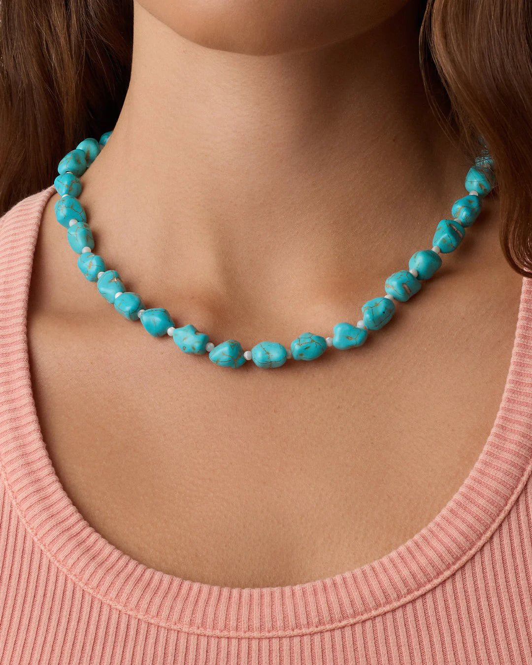 Turquoise Cove Necklace NikNenz™ Premium Gold & Diamonds