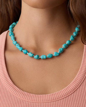 Turquoise Cove Necklace NikNenz™ Premium Gold & Diamonds