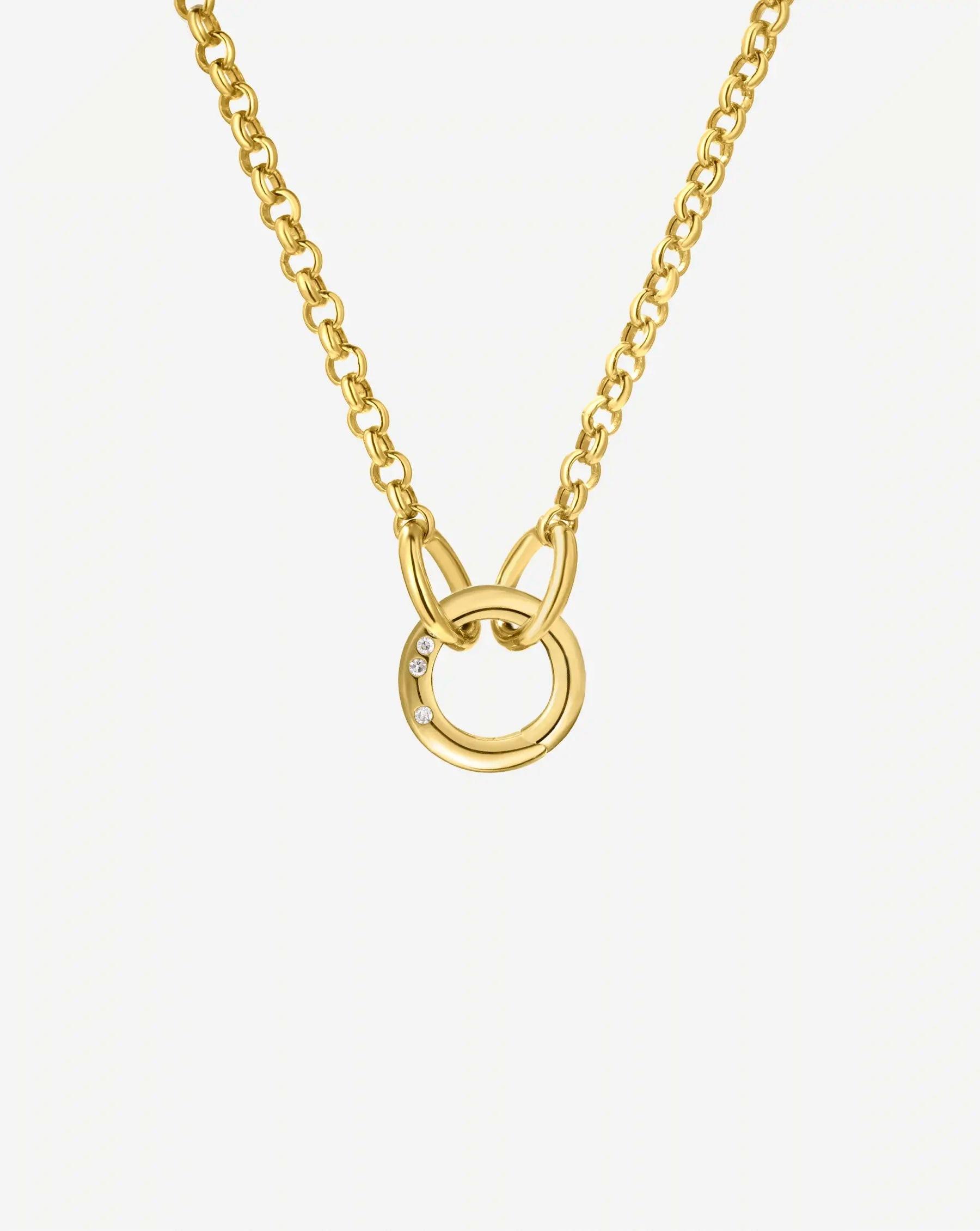 Chic Clique Rolo Chain Necklace - Elevate Your Style!.
