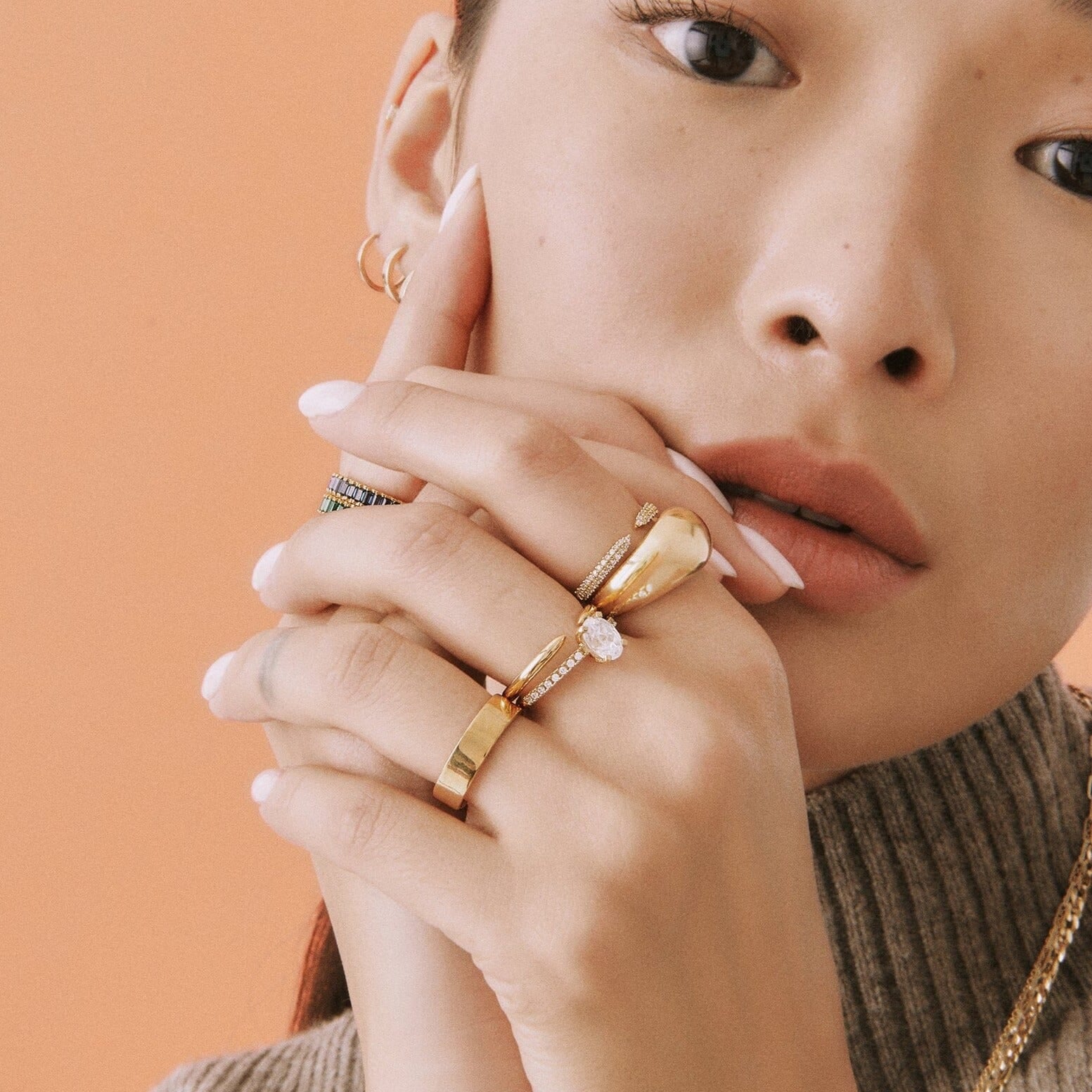 Claw Ring NikNenz™ Premium Gold & Diamonds