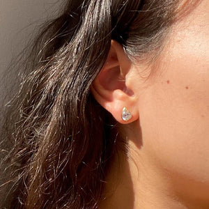 Tear Drop Pear Cut 2CTW Simulated Diamond Earrings Bezel Set, 14K Yellow Gold Earrings Women'S, Moissanite Earrings Push Backs, Gift for Her