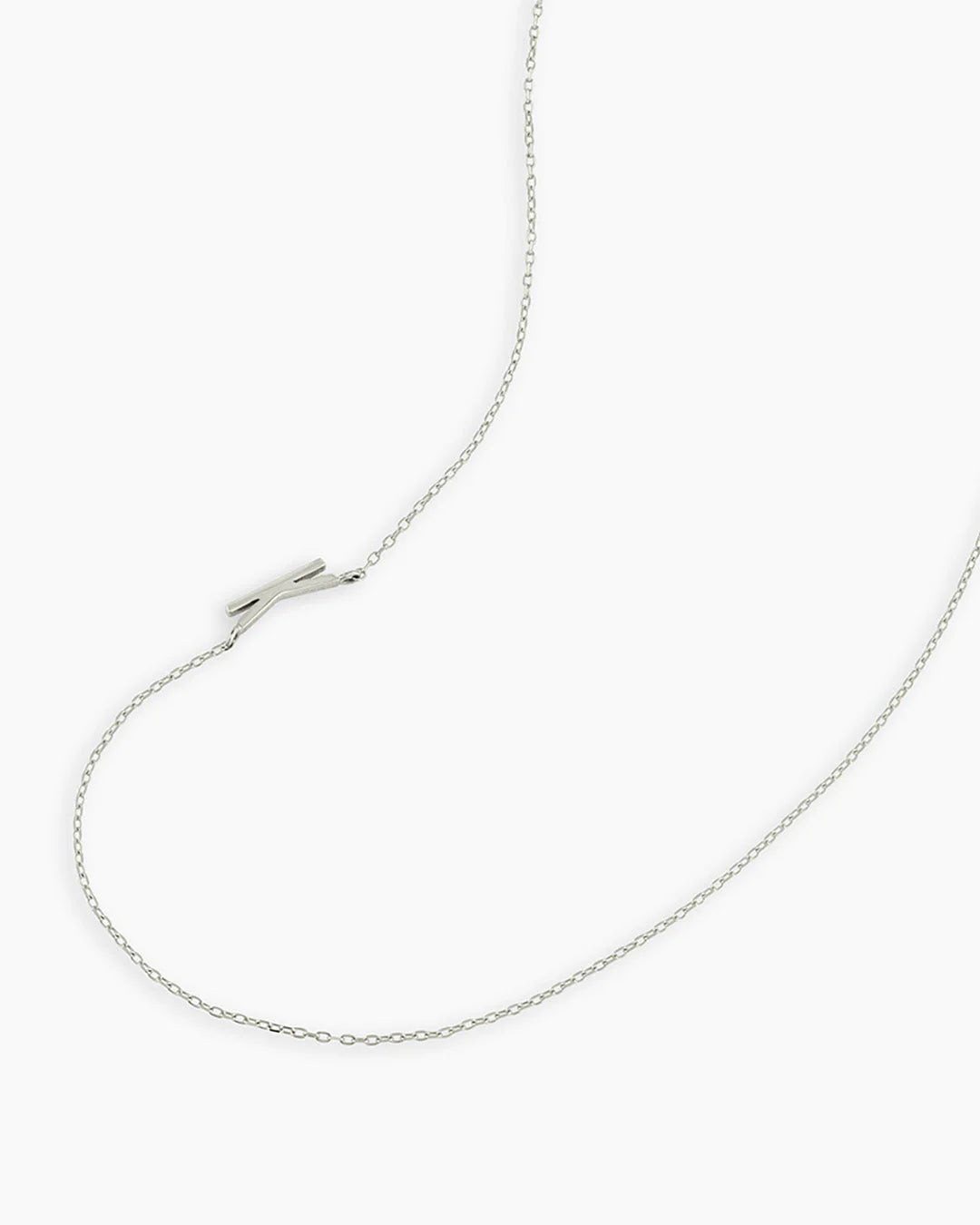 14K Gold Alphabet Necklace NikNenz™ Premium Gold & Diamonds