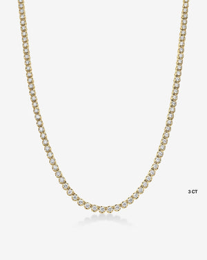 Radiant Luxe Diamond Tennis Necklace.