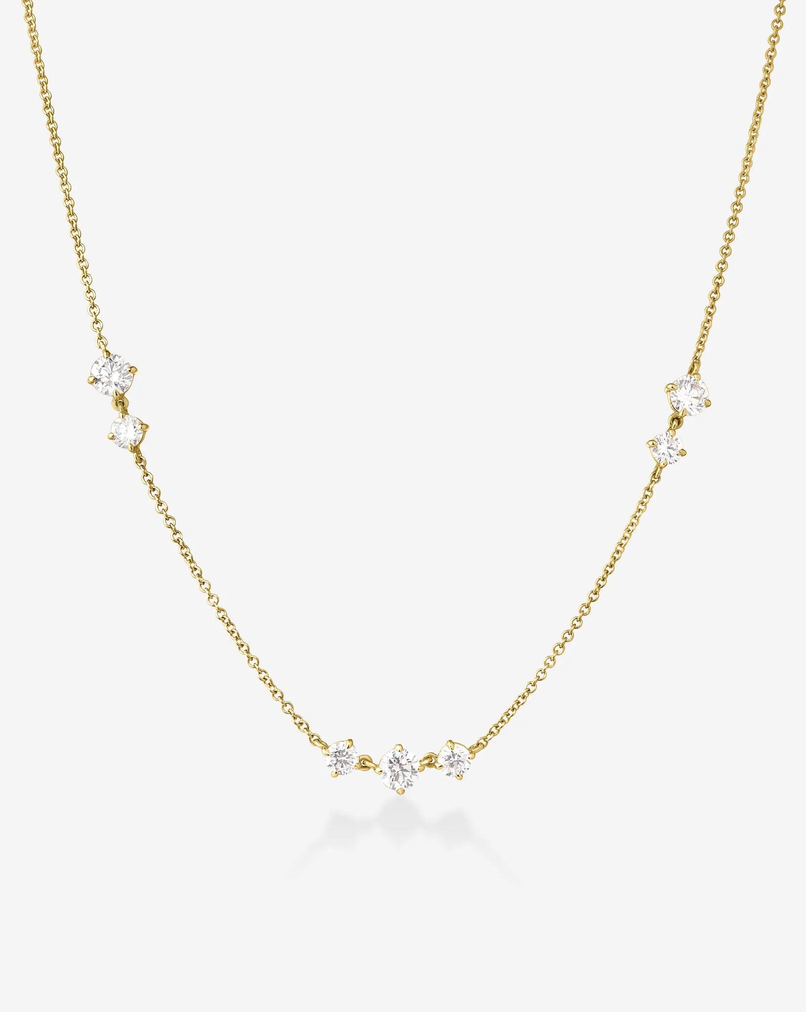 Dazzling Starlight Lab Diamond Necklace - Shine Bright Every Day!.