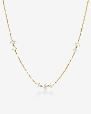 Dazzling Starlight Lab Diamond Necklace - Shine Bright Every Day!.
