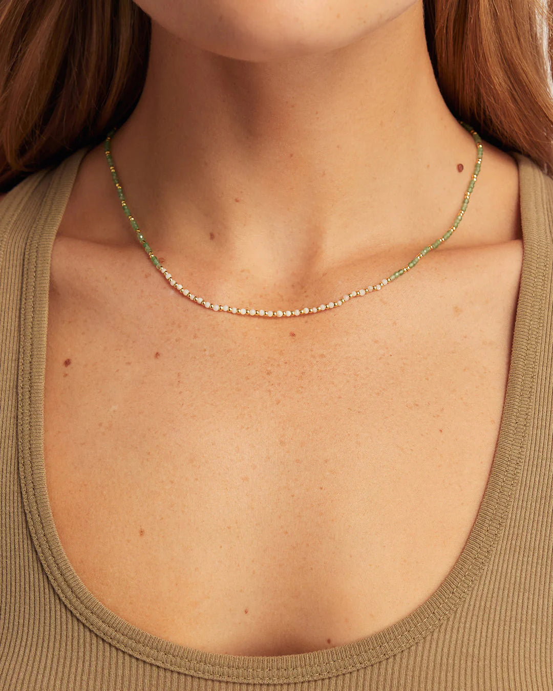 Reef Seafoam Necklace NikNenz™ Premium Gold & Diamonds