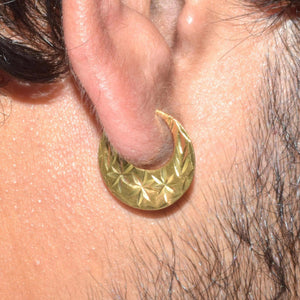 Exquisite 22K Gold Plated Punjabi Nattiyan Earrings - Perfect for Elegance and Tradition!.
