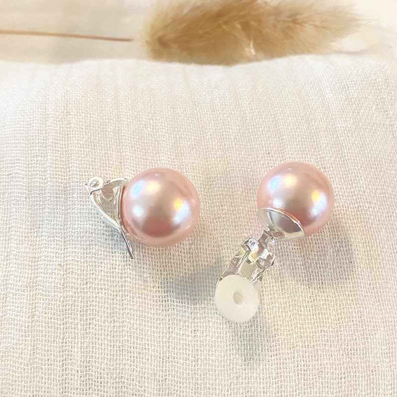Swarovski Clip-On Earring, Pearly Clip-On Earring