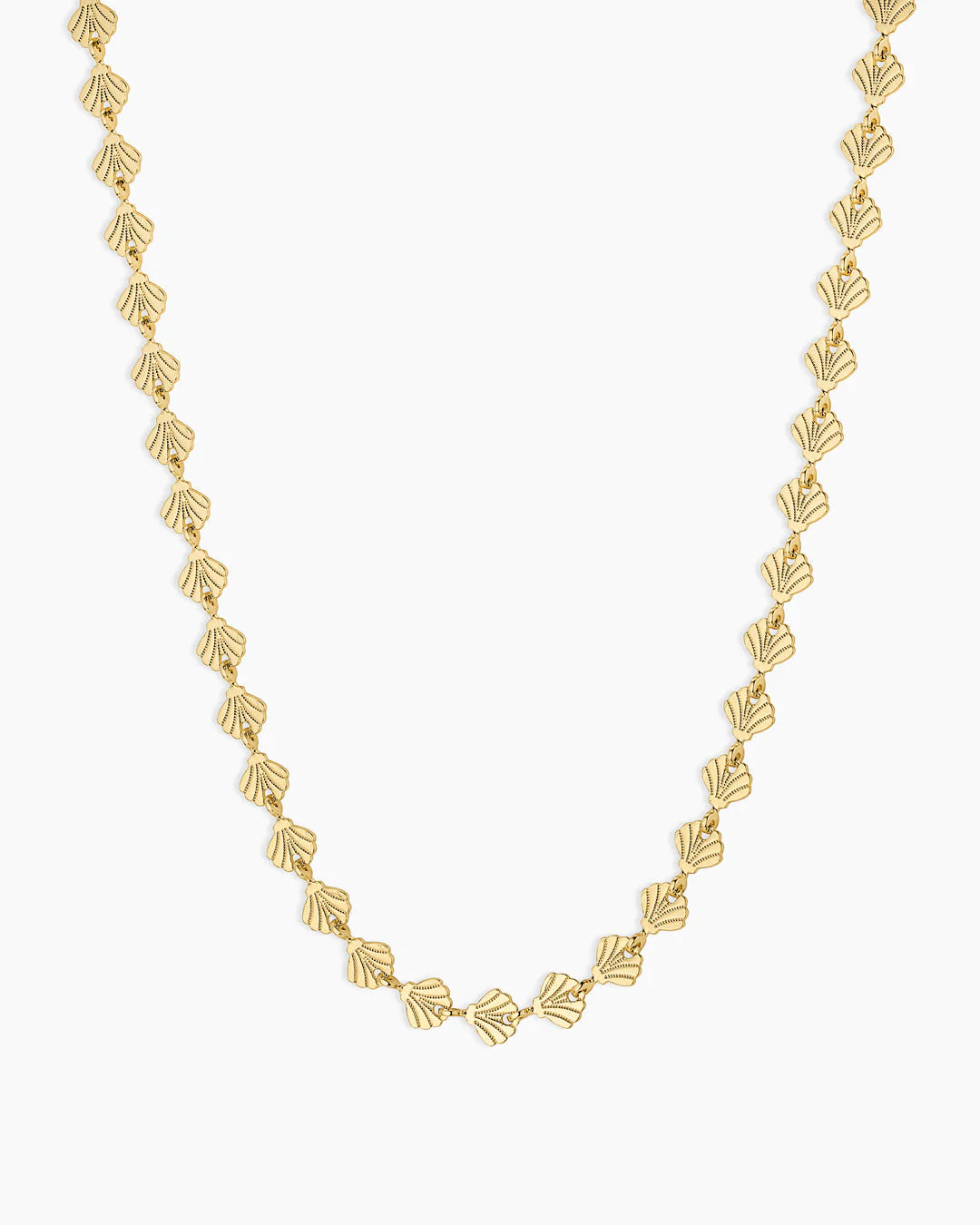 Scallop Necklace NikNenz™ Premium Gold & Diamonds