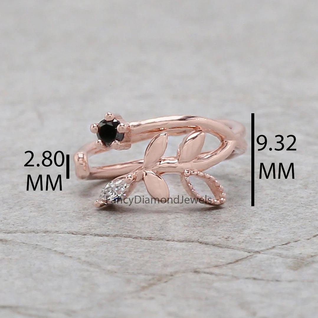 Ear Cuff Earrings, Ear Wraps, Earring Cuffs, Natural Diamond Ear Cuff, No Piercing Ear Cuff, 14K Gold Diamond Ear Cuff, Gold Ear Wrap KD1071