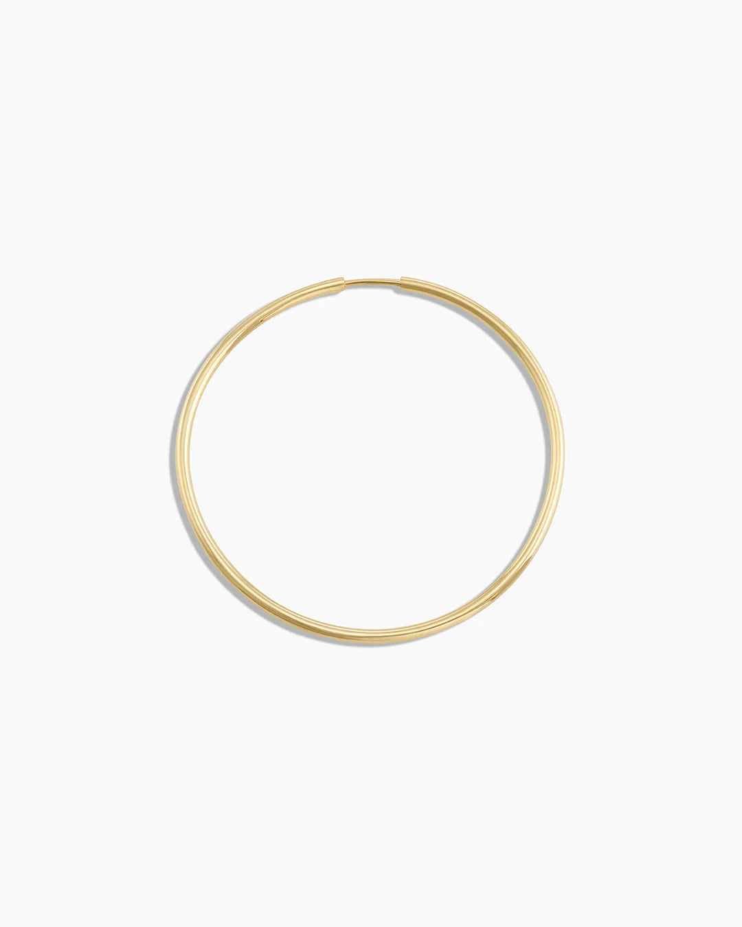 14K Gold Classic Single Hoop