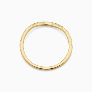 The Arc Diamond Stack Ring