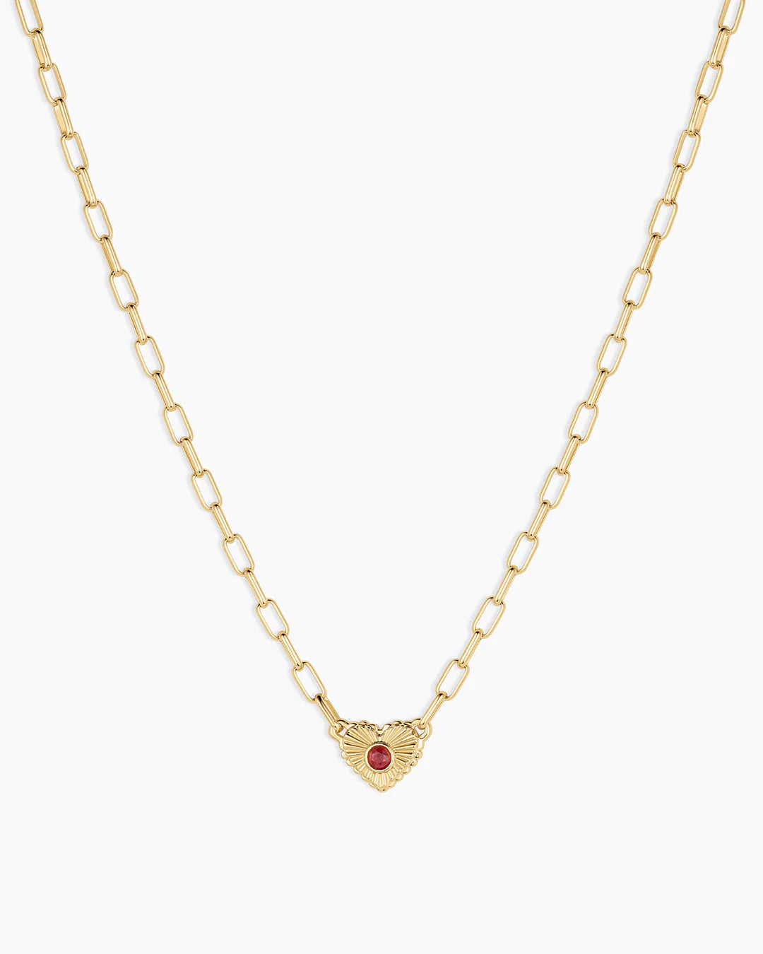 Birthstone Heart Necklace NikNenz™ Premium Gold & Diamonds