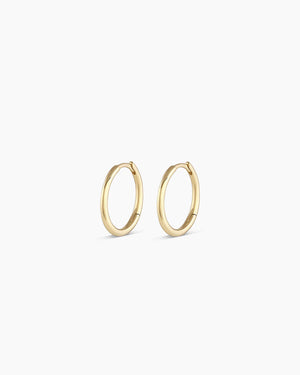 14K Gold Classic Huggies