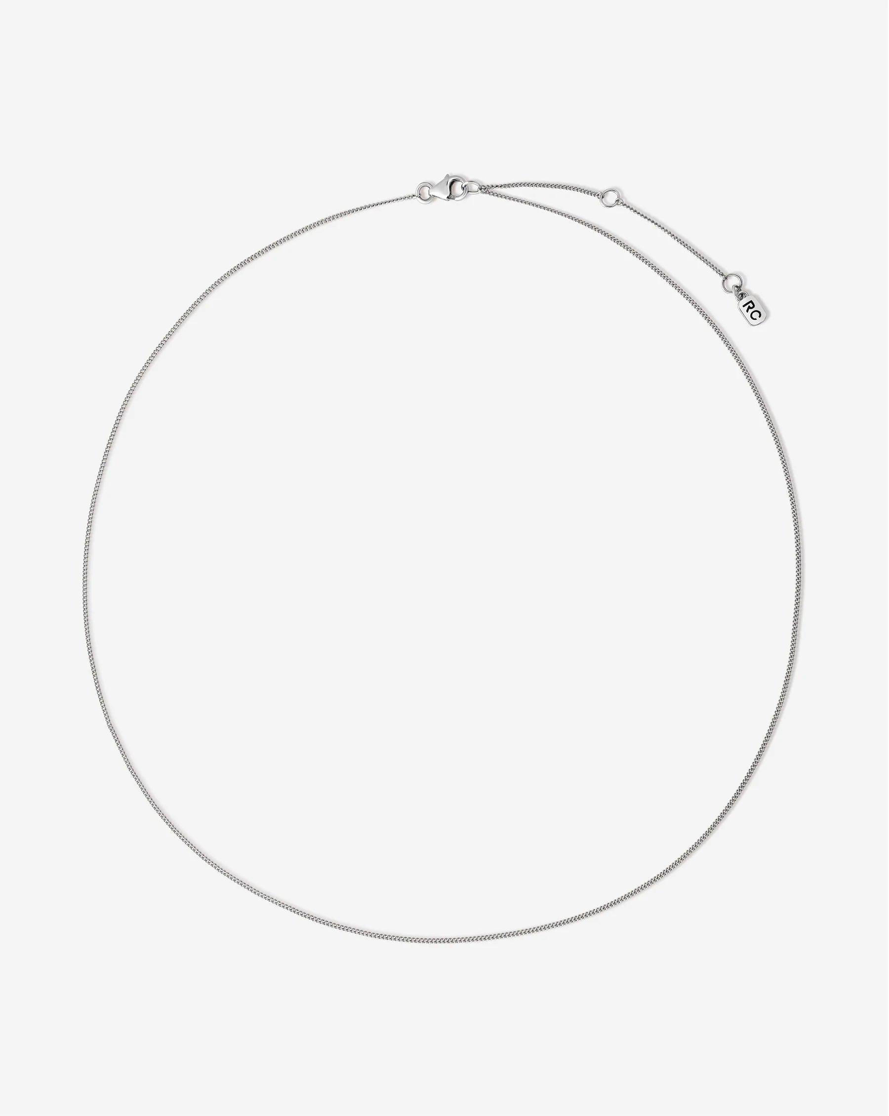 Stunning Diamond Cut Curb Chain Necklace - Elevate Your Style!.