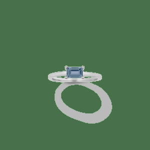Birthstone Baguette Ring - Alexandrite NikNenz™ Premium Gold & Diamonds