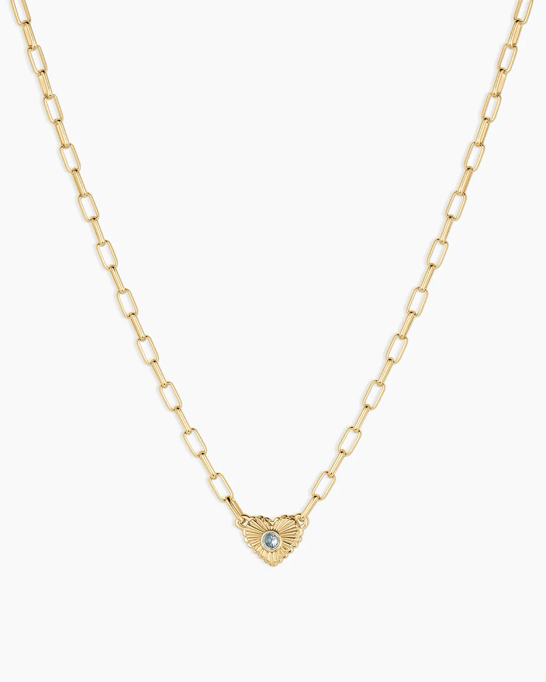 Birthstone Heart Necklace NikNenz™ Premium Gold & Diamonds