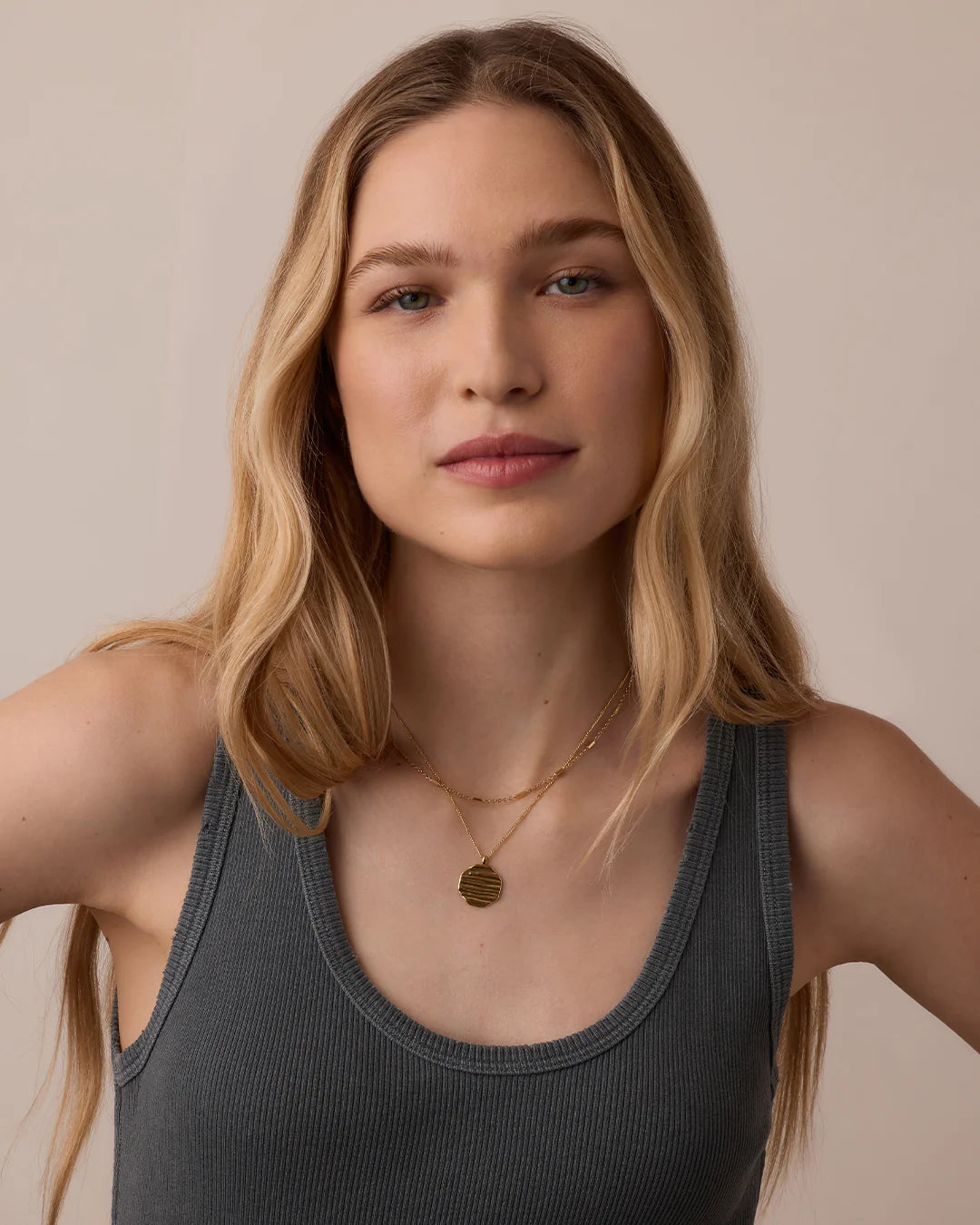 Sunset Coin Necklace