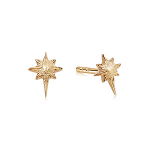 Super Star Stud Earrings 18Ct Gold Plate