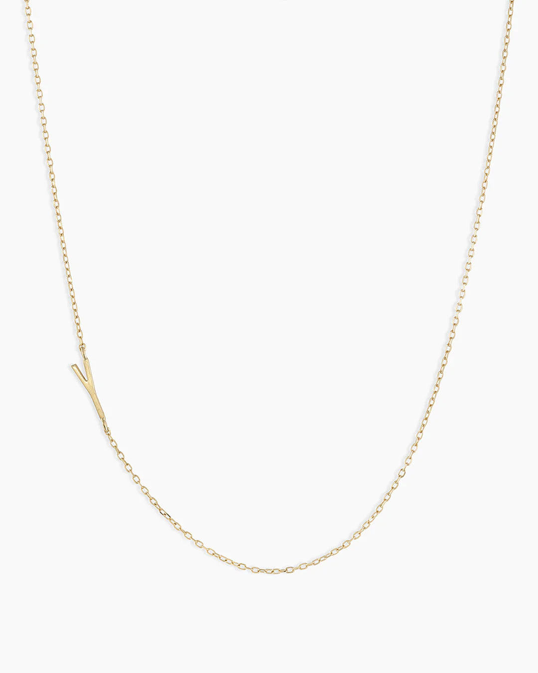 14K Gold Alphabet Necklace NikNenz™ Premium Gold & Diamonds