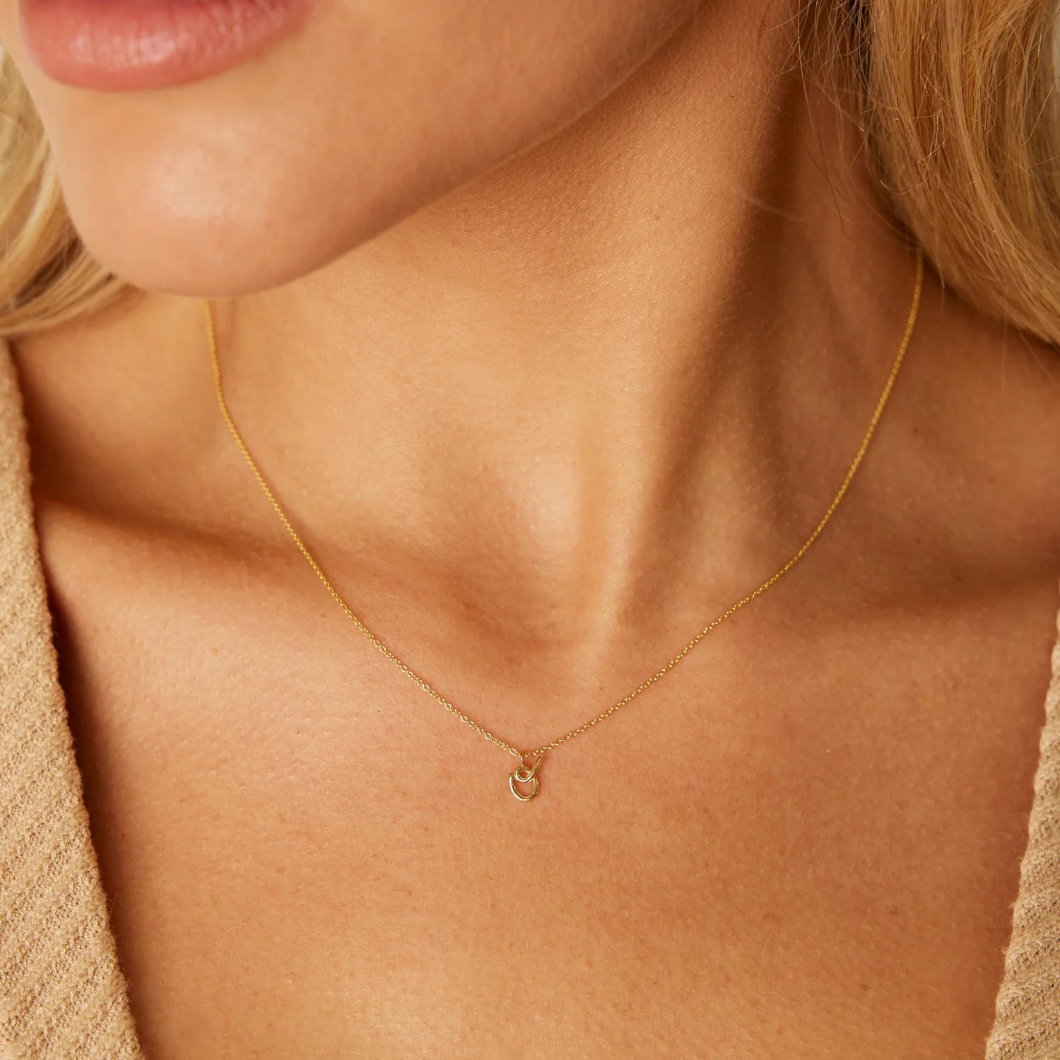 Mini Letter Necklace