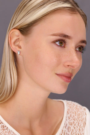 Charming CZ Owl Stud Earrings in Premium Sterling Silver.